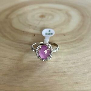RBP3105 Stopping Ahead: : Genuine Lavender Quartz Ring Sz 8